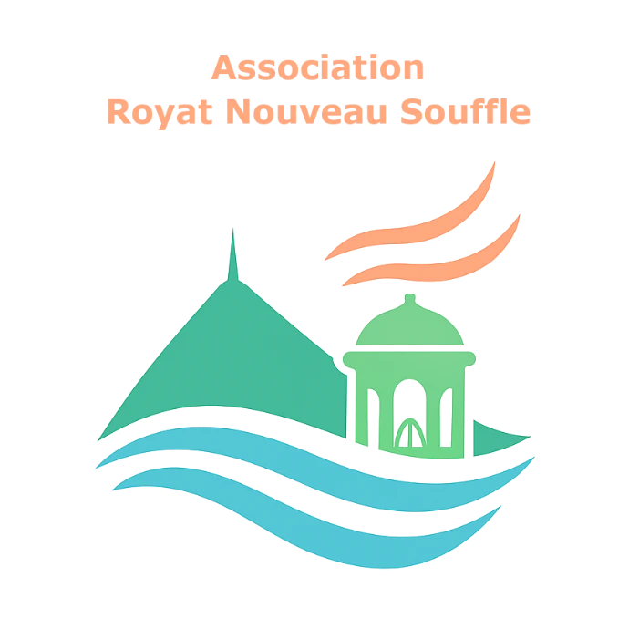 Le logo de l'Association Royat Nouveau SOuffle